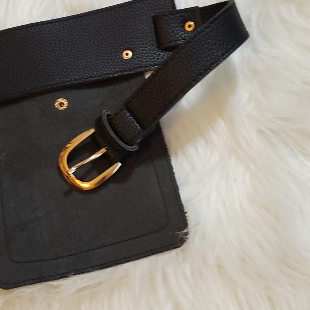 NWT Dual Fanny Pack Black - Picture 4 of 6